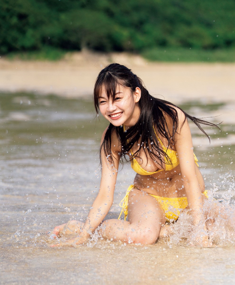 【画像・写真】ぷりんっぷりんボディー炸裂!染野有来 初週プレで美バスト披露