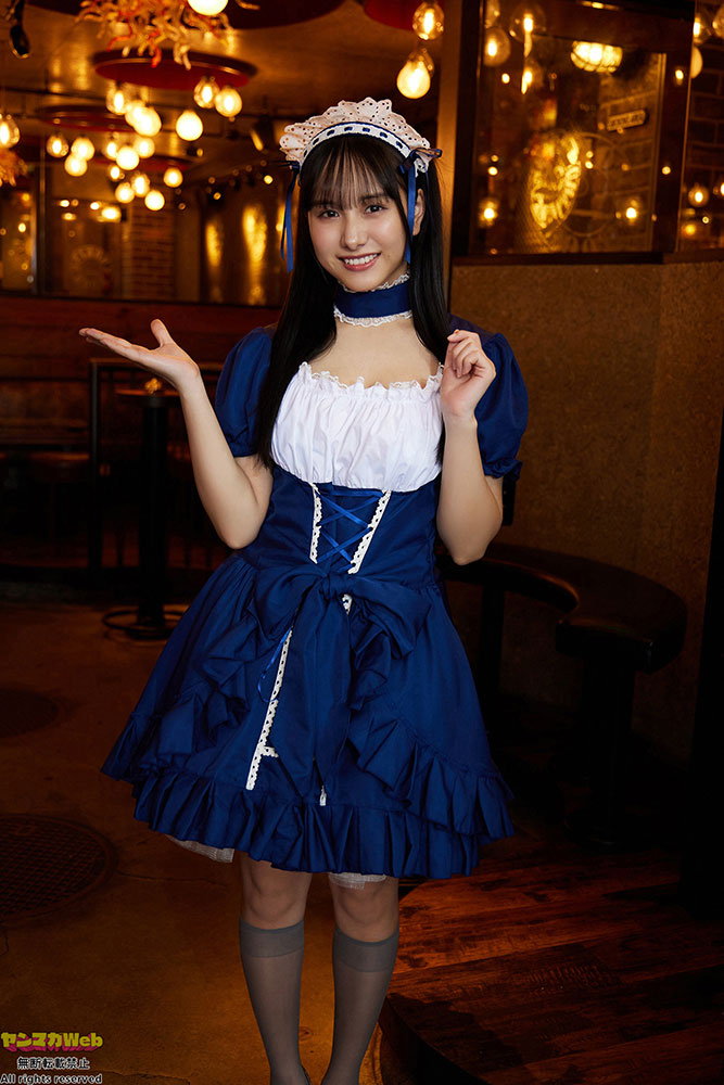 【画像・写真】可愛すぎて困ってます…新谷真由 小悪魔メイドが魅せるふわふわ美乳