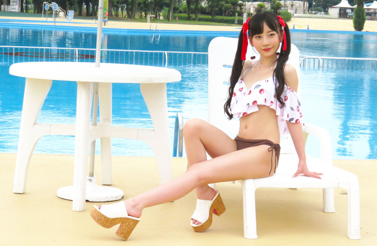 【画像・写真】七沢みあが可愛すぎる!猛暑の水着撮影会でファンの視線をくぎ付けに