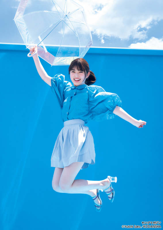【画像・写真】乃木坂46・筒井あやめ　オトナになった“秘蔵っ子”がヤンマガ表紙で魅力爆発