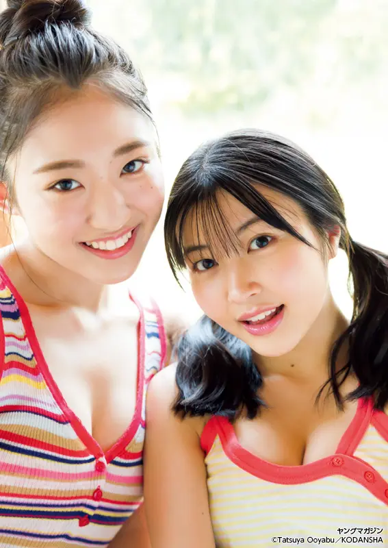 【画像・写真】春のハロプロ!グラビア祭り!モー娘。牧野真莉愛、北川莉央 “映えすぎ2人旅”で美ボディー完全解放