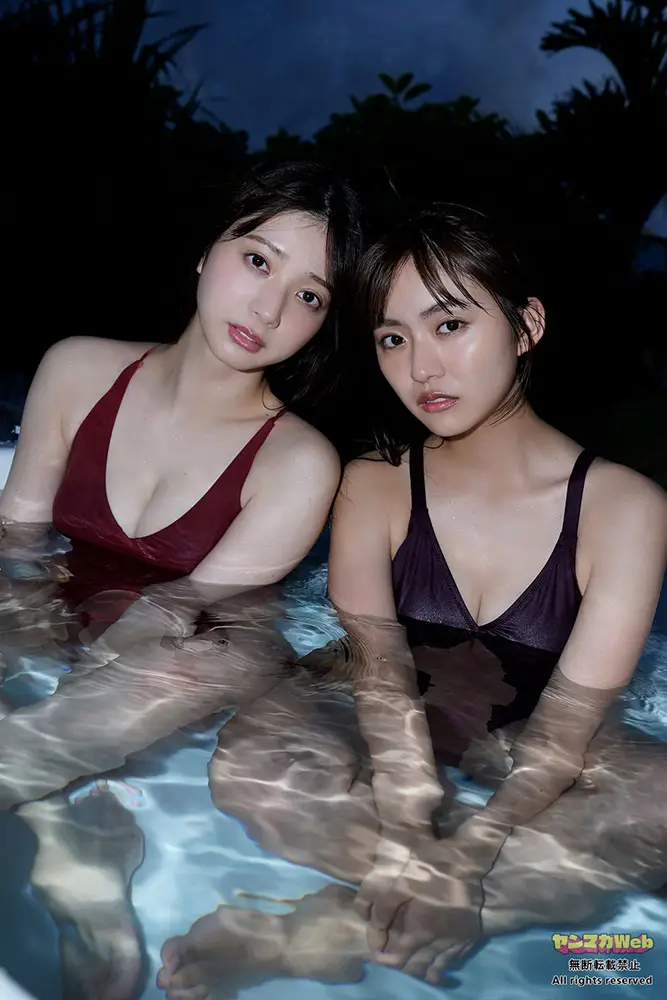 【画像・写真】極上美女“共艶”の激エモショット♡豊田ルナ＆山口はのん ふんわり美バストで魅了
