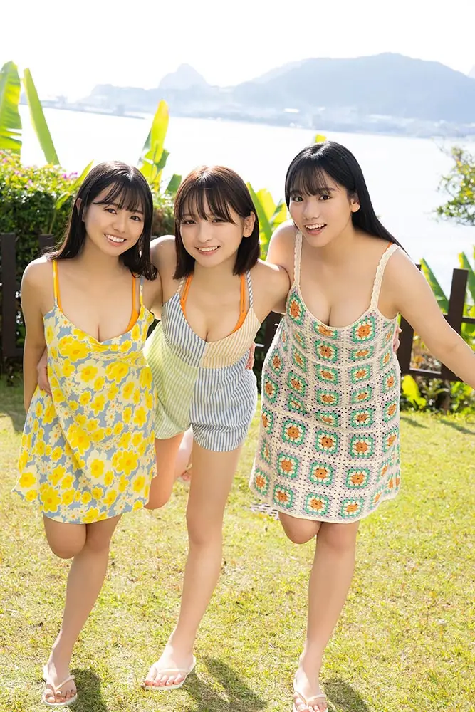 （左から）加藤綾乃、一ノ瀬瑠菜、吉井しえる