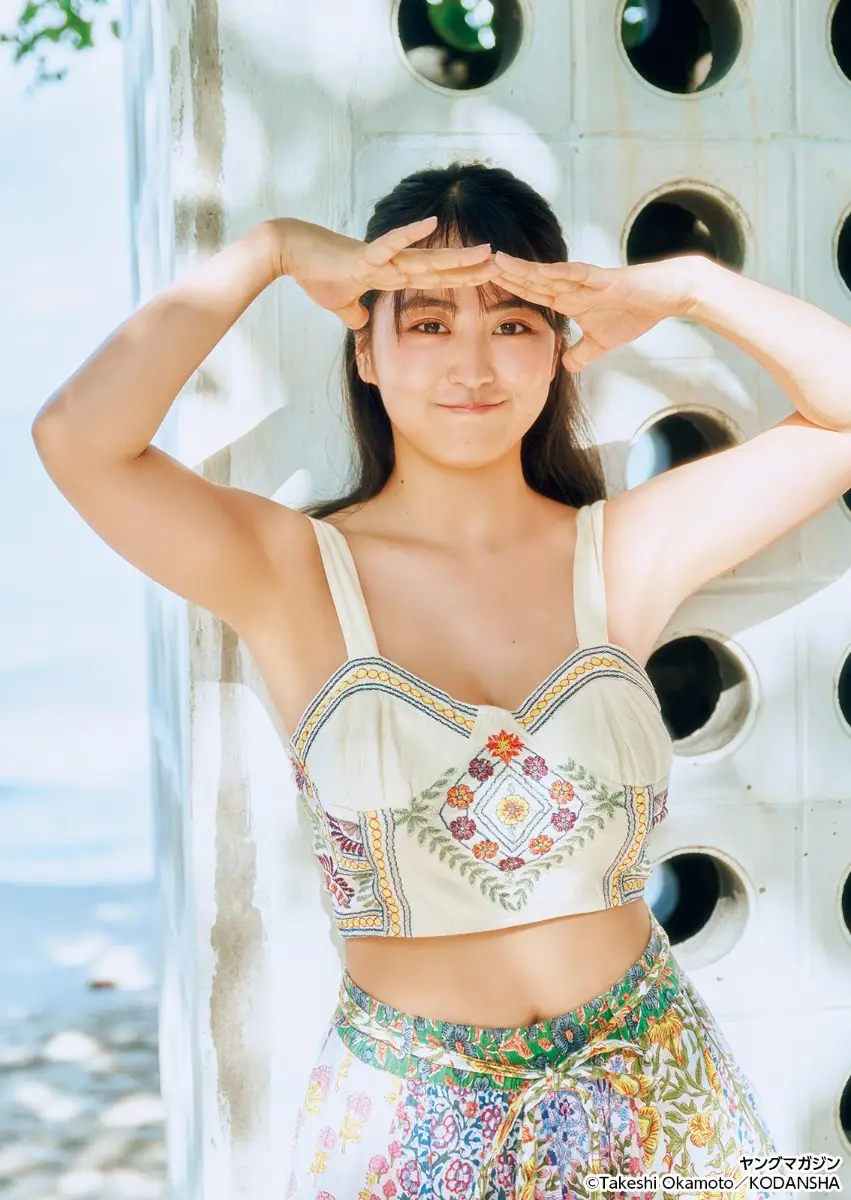 【画像・写真】【画像・写真③】福井梨莉華（C）岡本武志／ヤンマガWeb