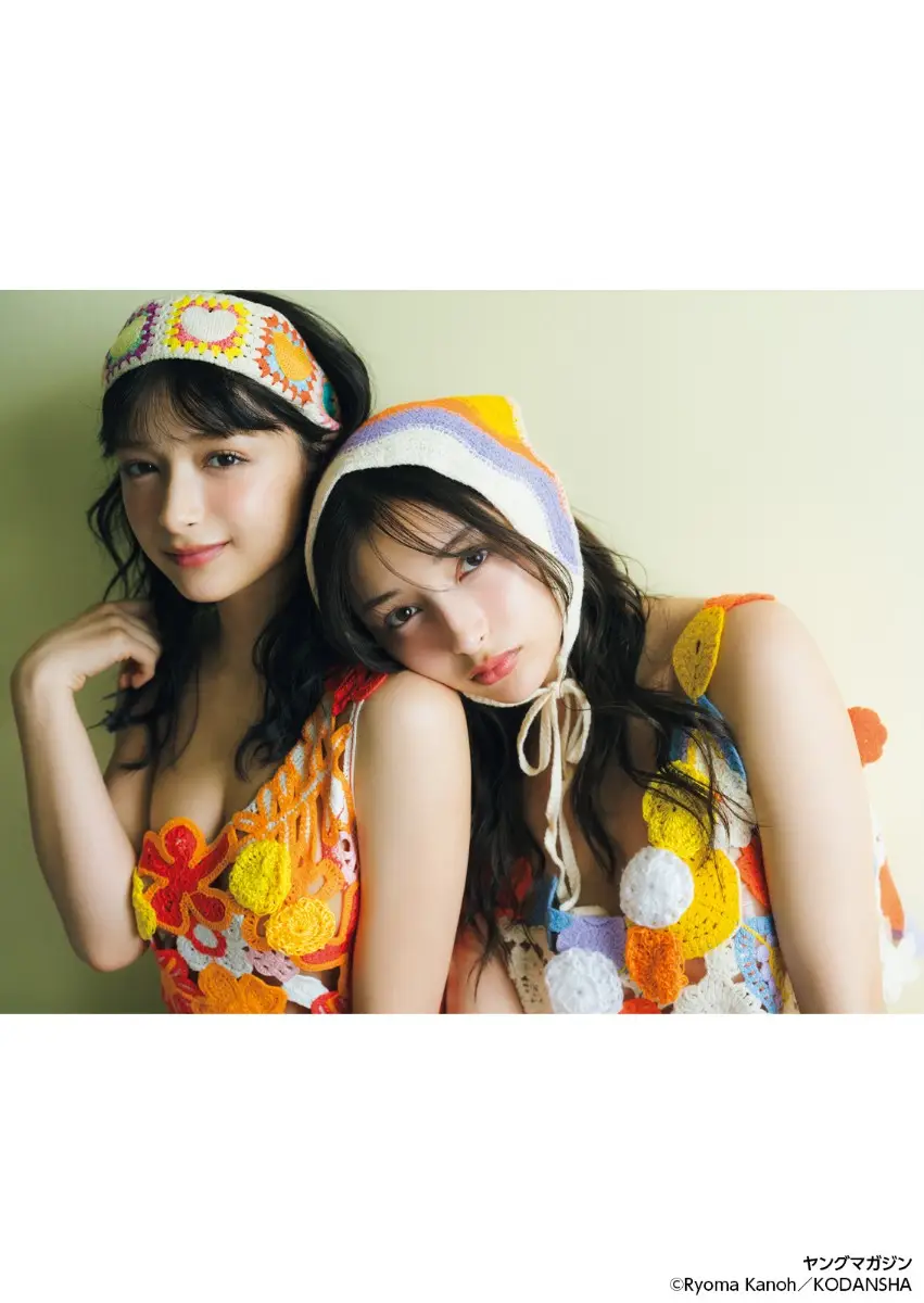 【画像・写真】純白ビキニのクールビューティー♡Erika＆百瀬まりな　変幻自在の魅惑ボディー