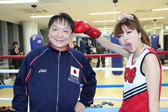【画像・写真】大橋会長がお笑い挑戦 目指すは「THE MANZAI」?