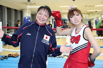 【画像・写真】大橋会長がお笑い挑戦 目指すは「THE MANZAI」?